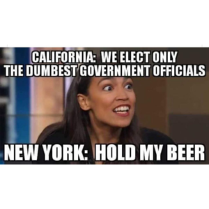 AOC New York's dumbest politician