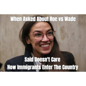 Alexandria Ocasio-Cortez comments on Roe vs Wade