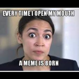 Alexandria Ocasio-Cortez meme is born