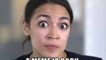 Alexandria Ocasio-Cortez meme is born