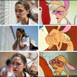 AoC Detention Camp Ren and Stimpy Meme