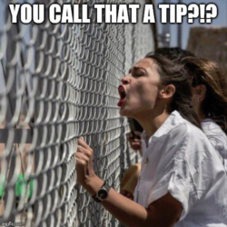 AoC Bartender no tip meme