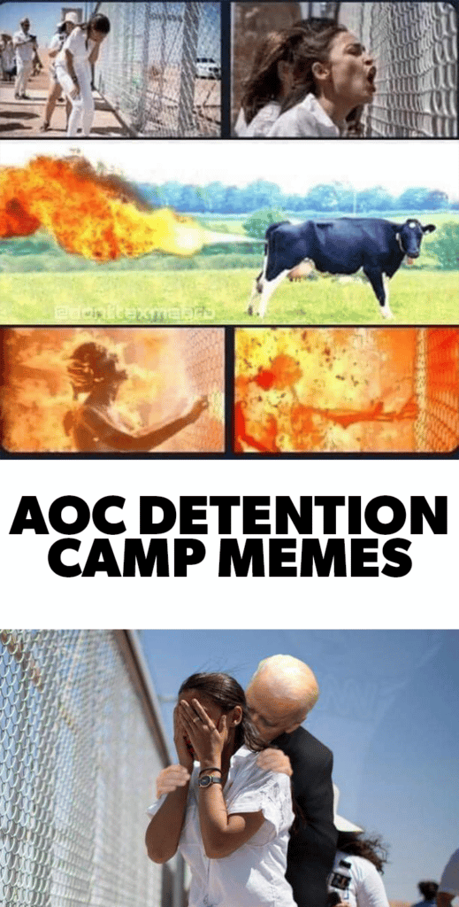 Alexandria Ocasio-Cortez detention camp memes