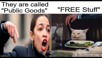 AOC yelling at a cat