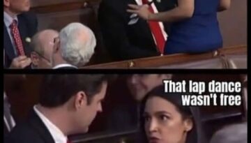 AOC-that-lap-dance-wasnt-free AoC Meme - that lap dance wasn't free